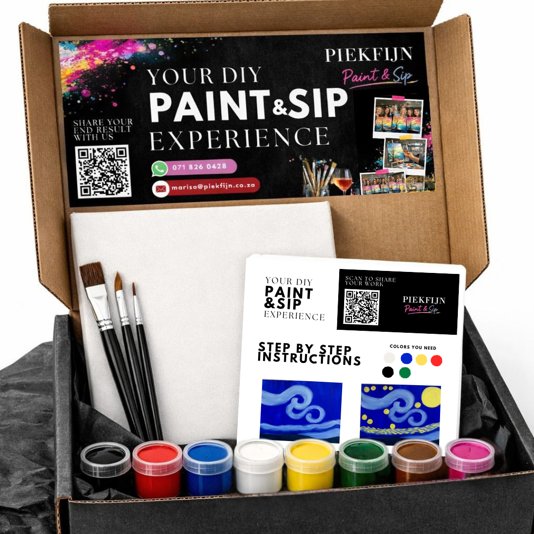 DIY Canvas Paint & Sip Experience