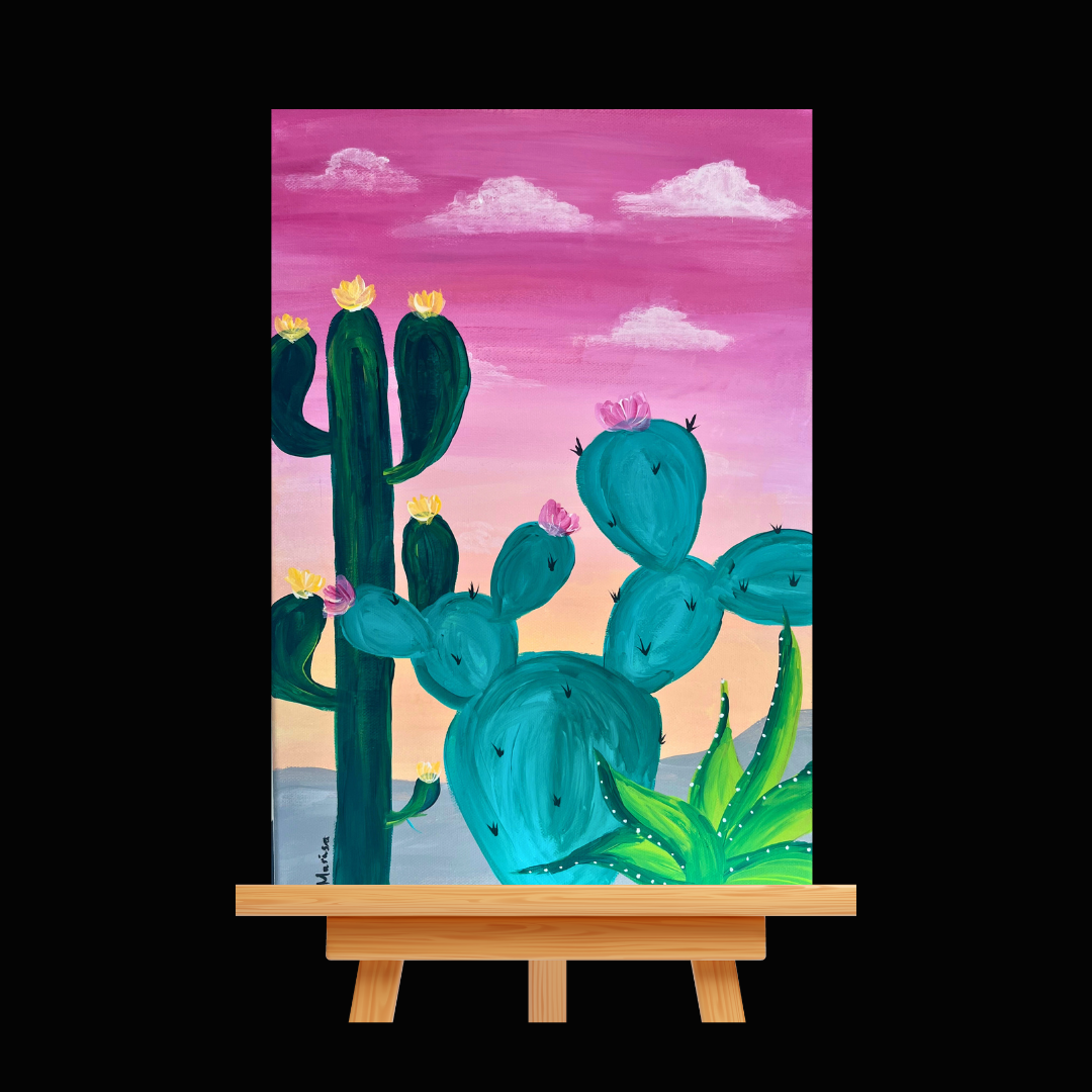 DIY Canvas Paint & Sip Experience